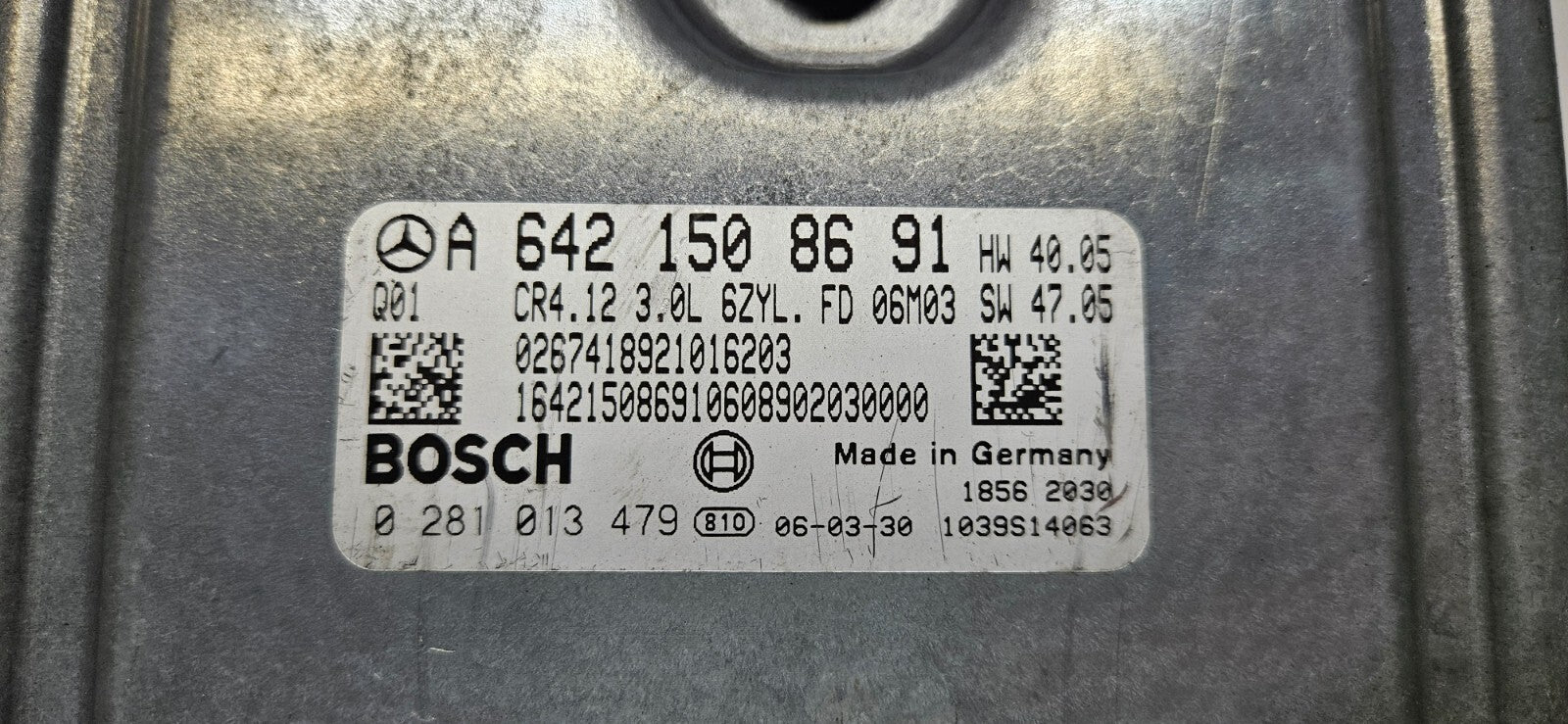 Mercedes Motorsteuergerät Steuergerät A 6421508691 0281013479 PLUG & PLAY