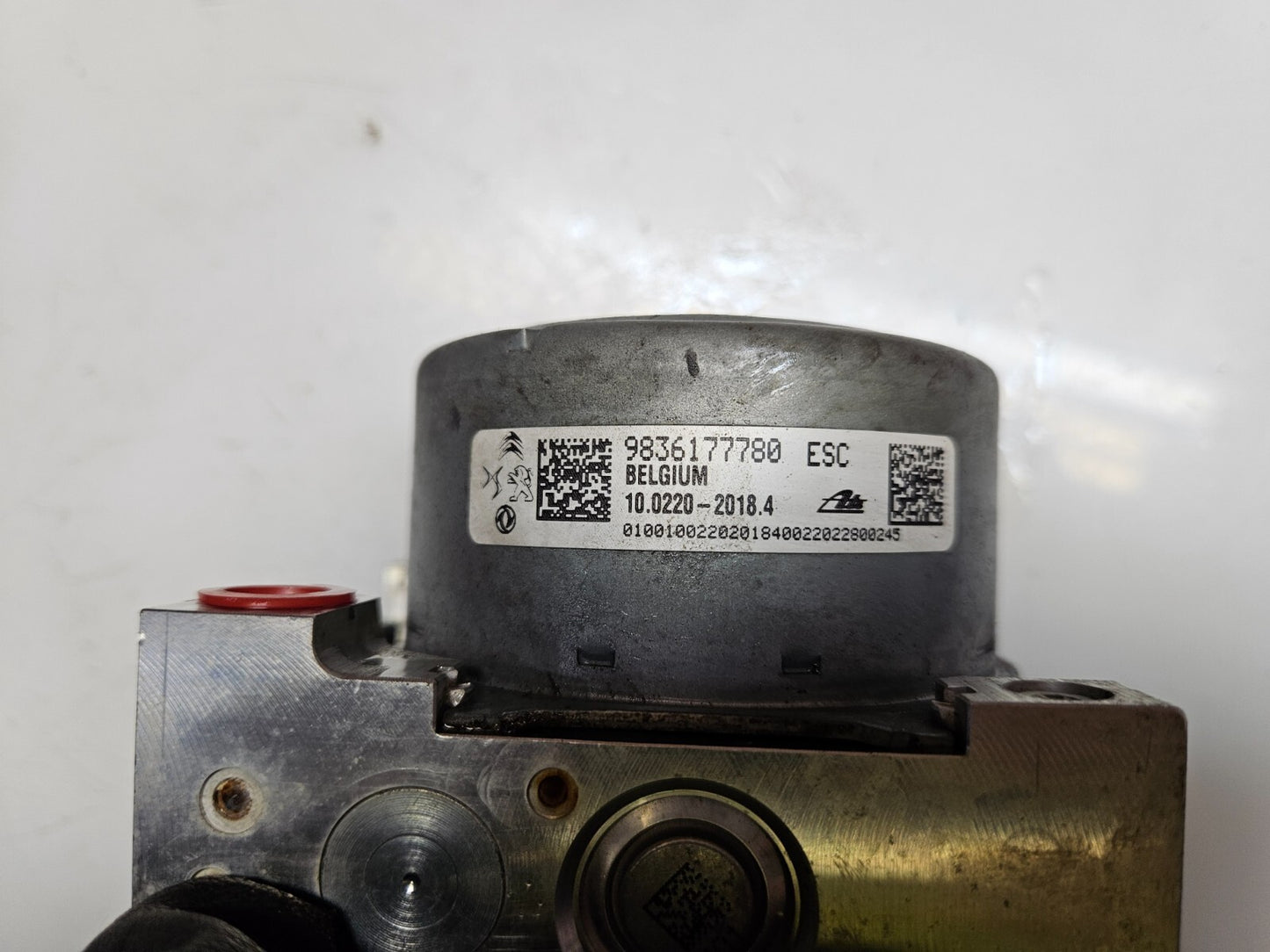 Opel Corsa Schaltg. ABS Hydraulikblock Steuergerät 9836177780 10.0916-3983.3 ♻️