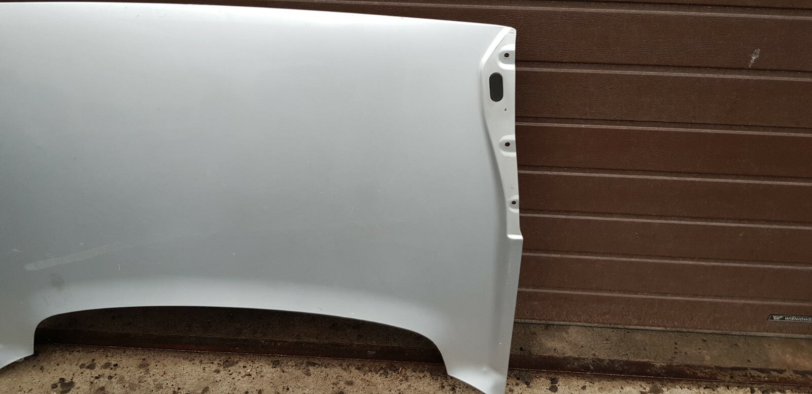 Honda NSX silbern Aluminium Heckklappe