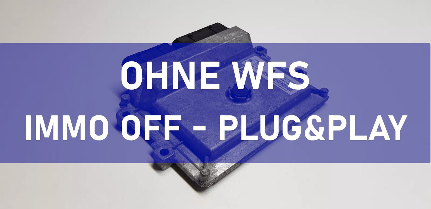 Opel Peugeot Citroen Motorsteuergerät 9838397680 9815037580 OHNE WFS / IMMO OFF