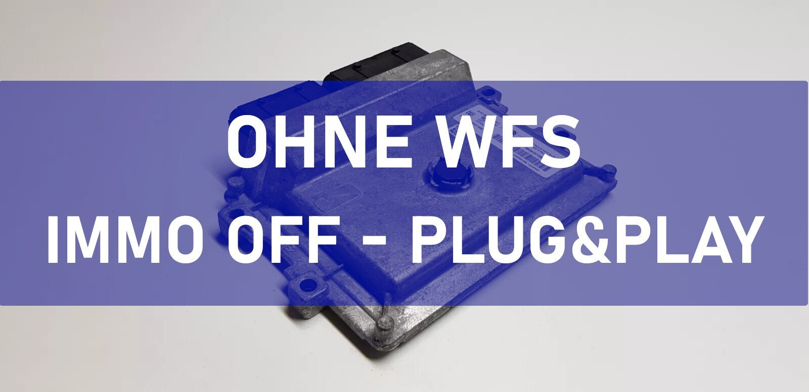 Opel Peugeot Citroen Motorsteuergerät 9838397680 9815037580 OHNE WFS / IMMO OFF