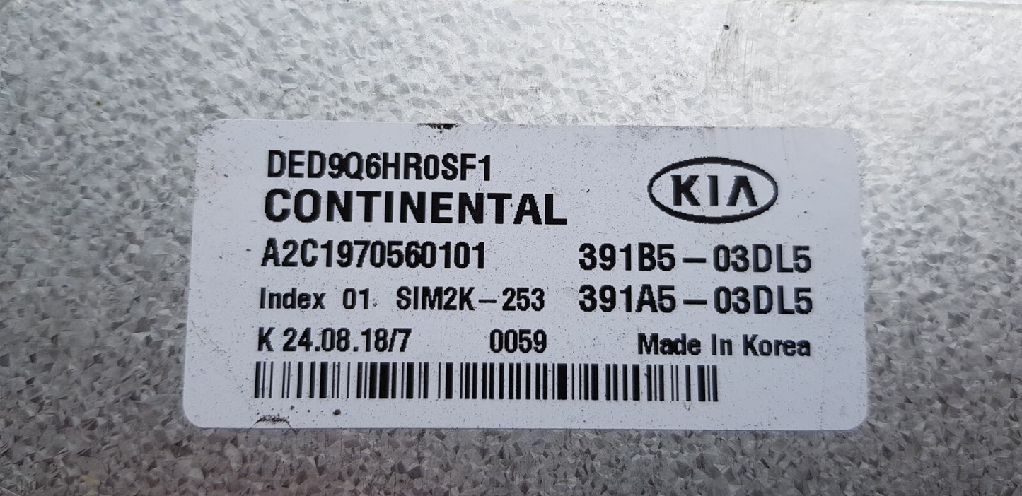 Kia Motorsteuergerät Steuergerät 391B5-03DL5 391A5-03DL5