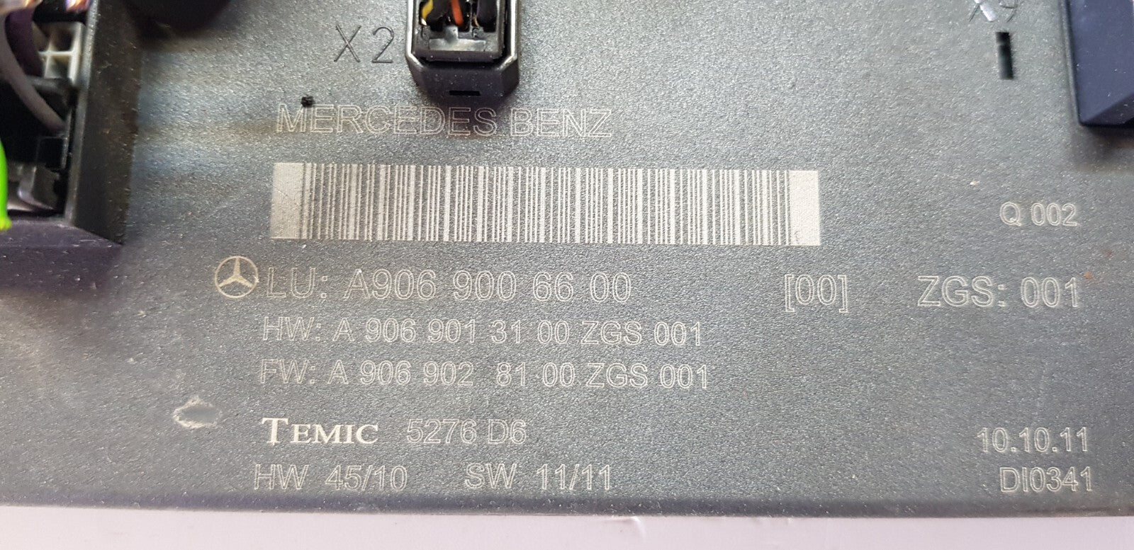 Mercedes Sprinter SAM Sicherungskasten Steuergerät A 9069006600 A 9069013100