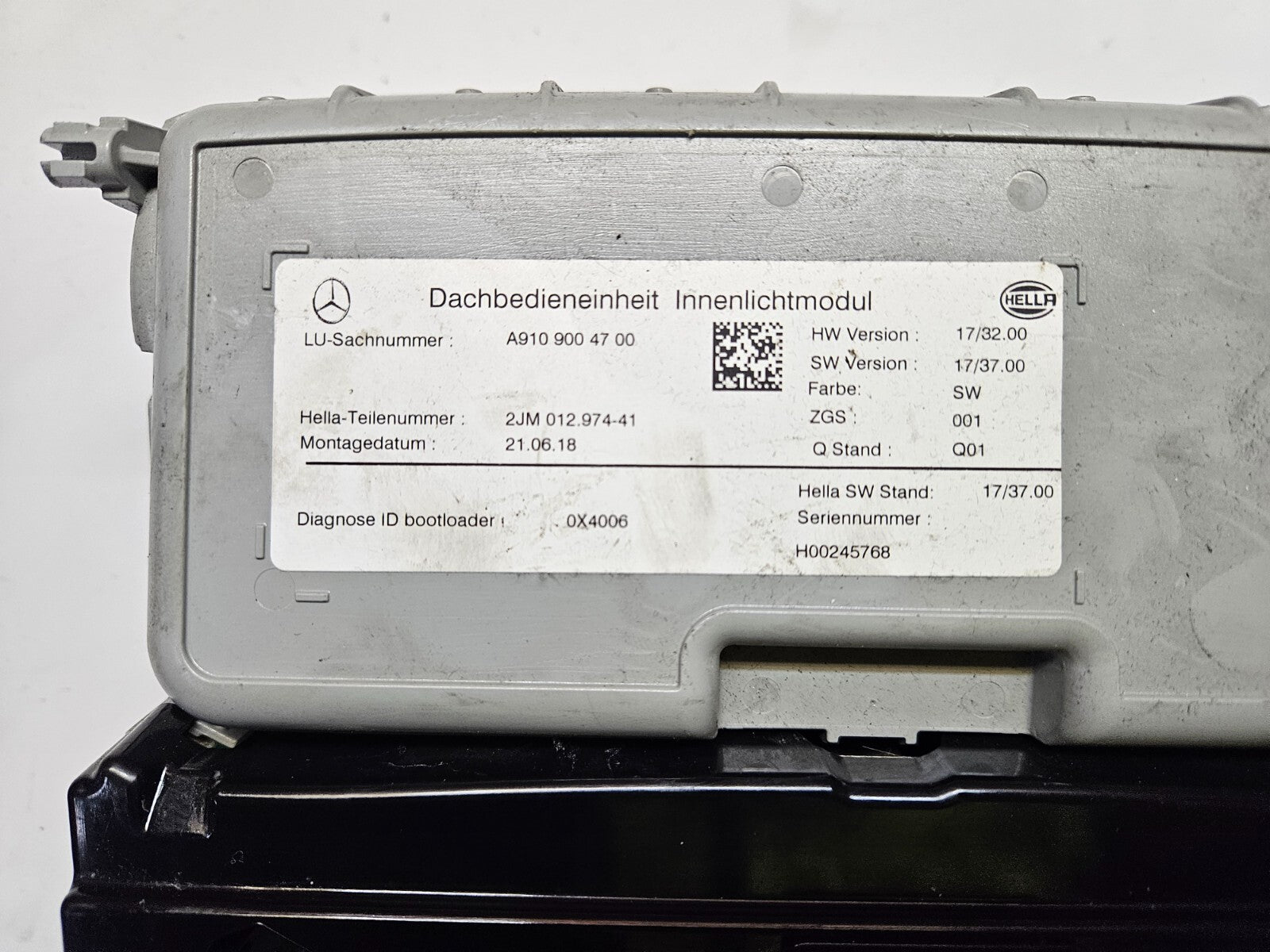 Mercedes Sprinter W907 Dachbedieneinheit A 9109004700 ♻️