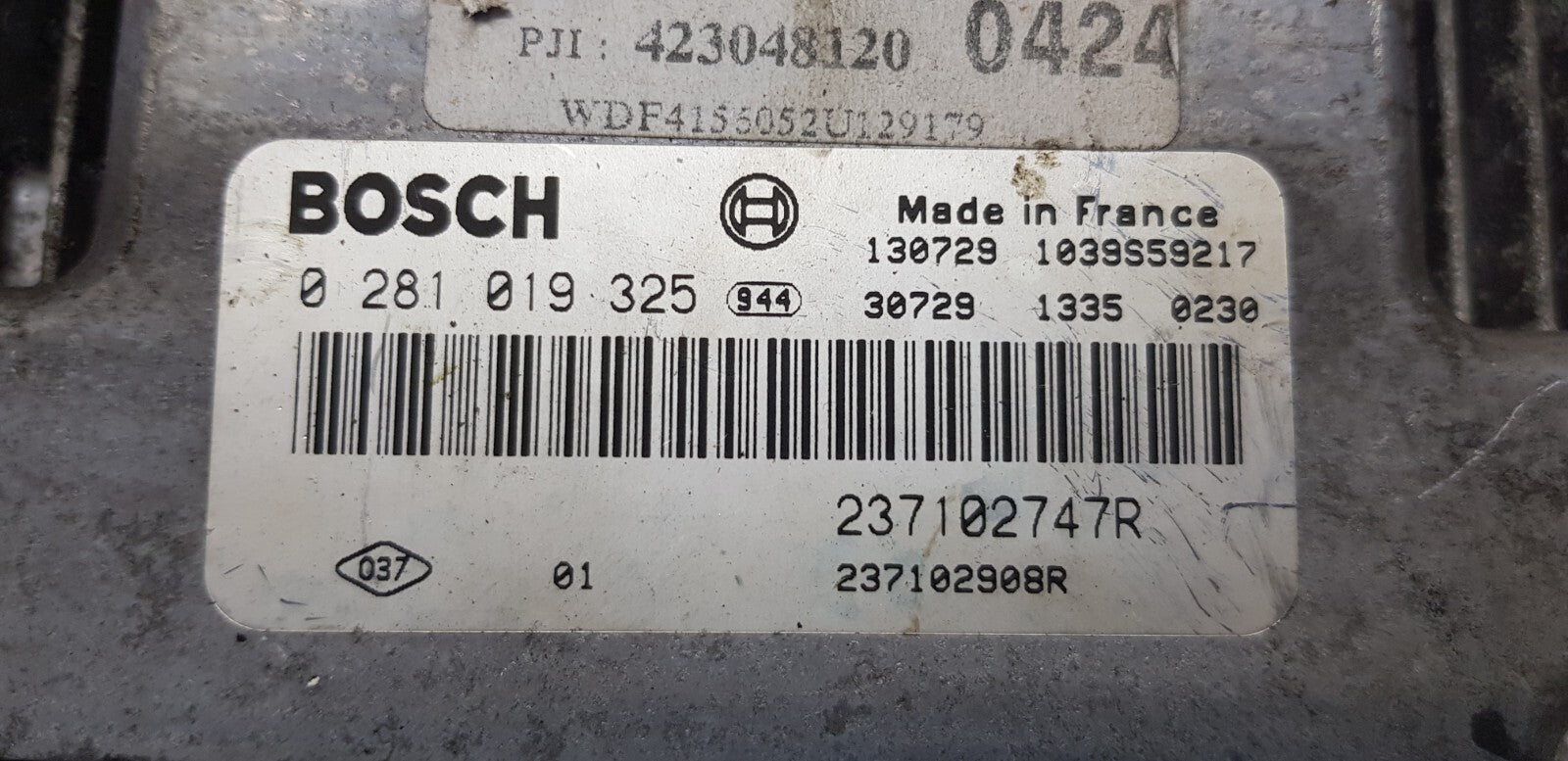 Mercedes Renault Motorsteuergerät 0281019325 237102747R PLUG & PLAY