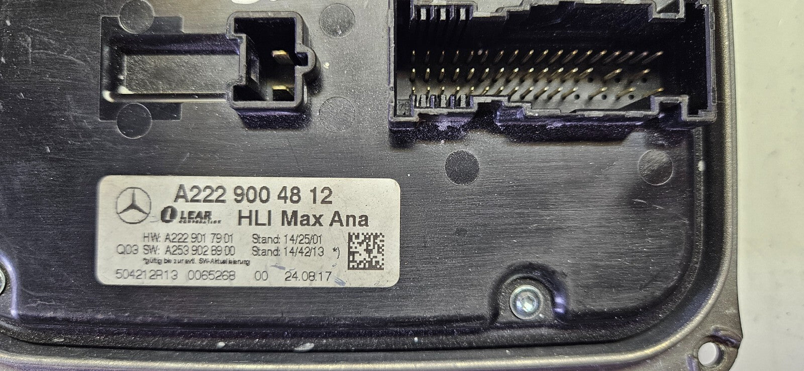 Mercedes HLI Max Ana Scheinwerfer Steuergerät A 2229004812 A 2219017901