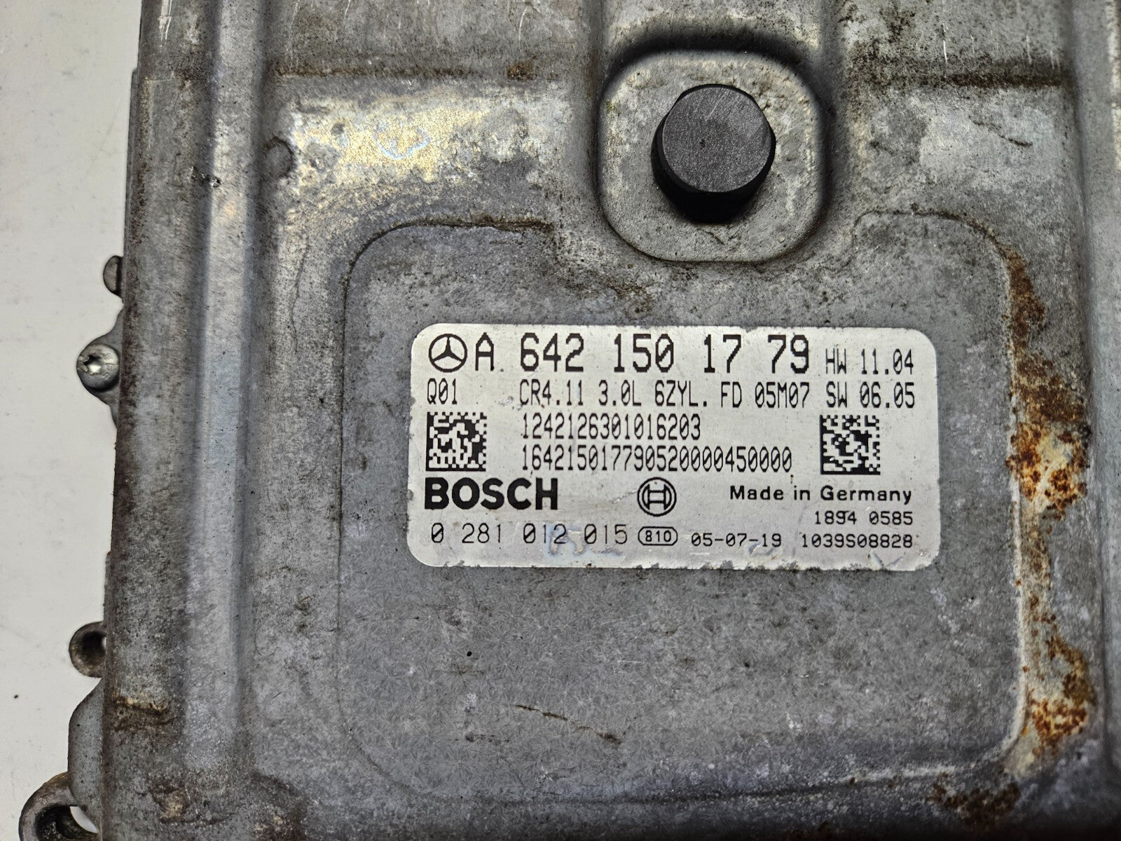 Mercedes Motorsteuergerät Steuergerät A 6421501779 0281012015 ♻️