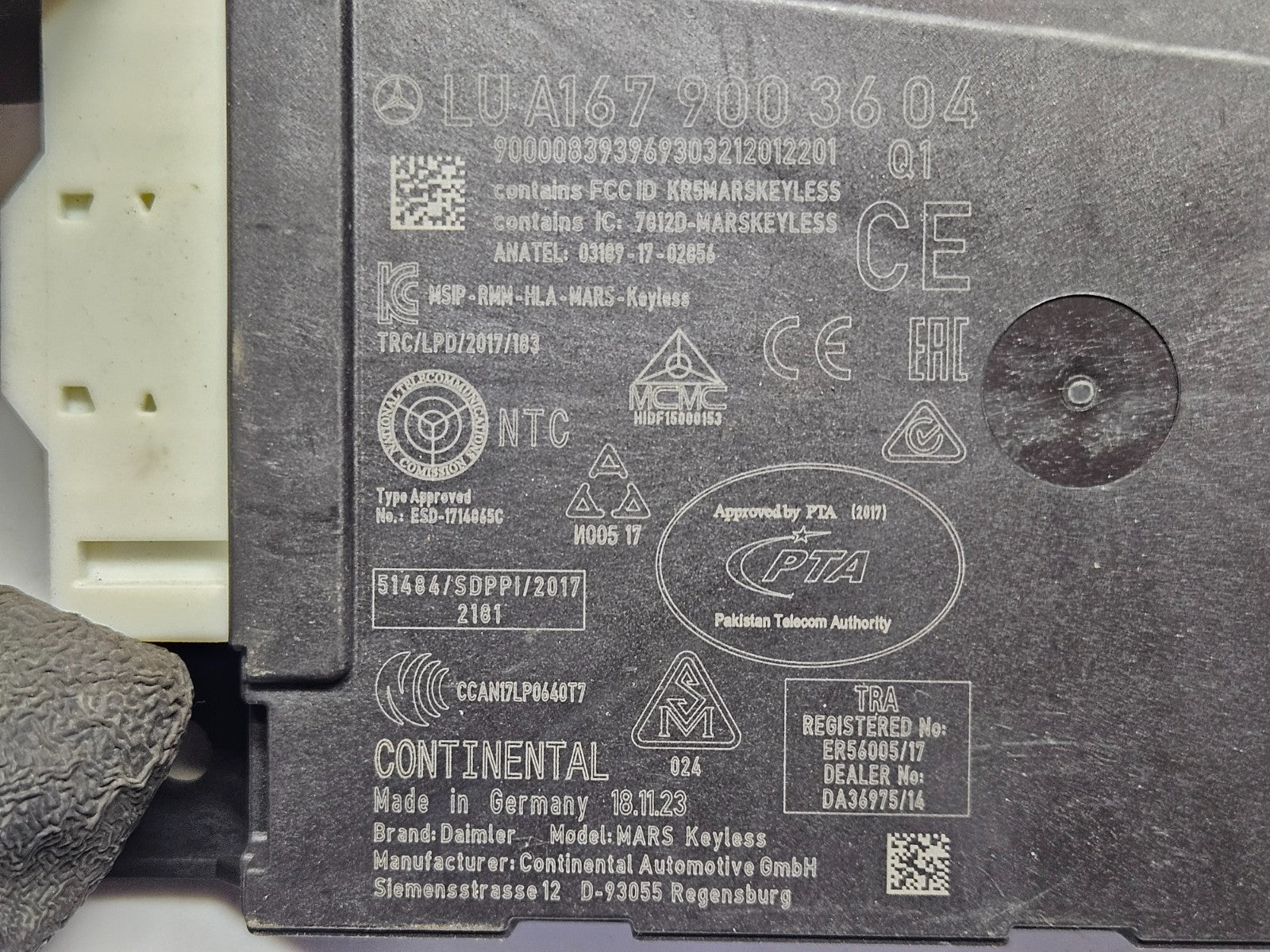 Mercedes Keyless Steuergerät A 1679003604 ♻️