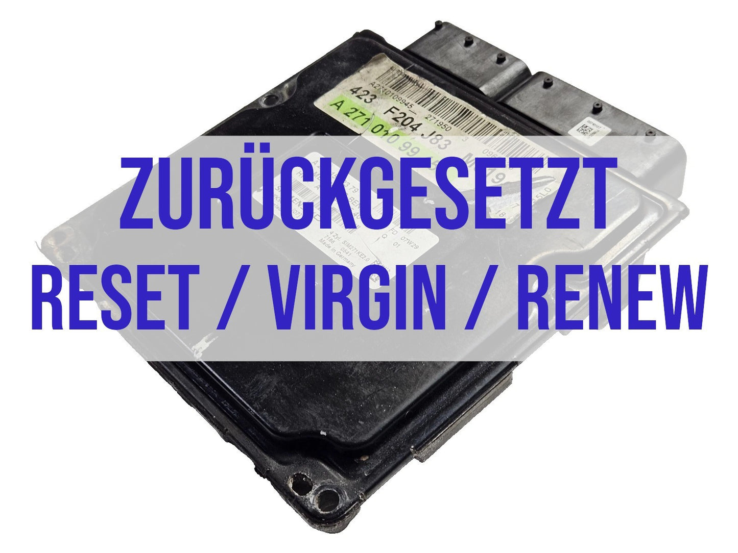 Mercedes C E Motorsteuergerät A 2711502379 5WK90709 ♻️ ZURÜCKGESETZT