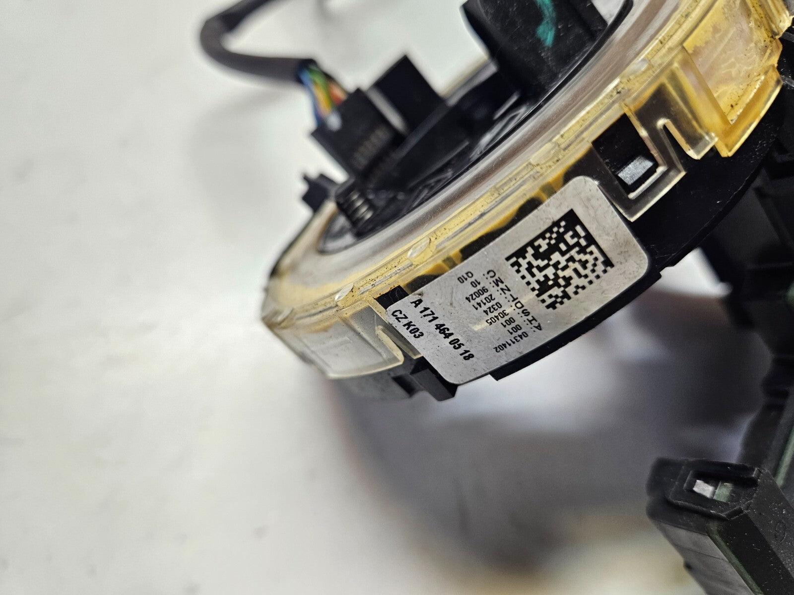 Mercedes E CLS SLK Lenkwinkelsensor Schleifring A 1715450932 A 1714640518 ♻️