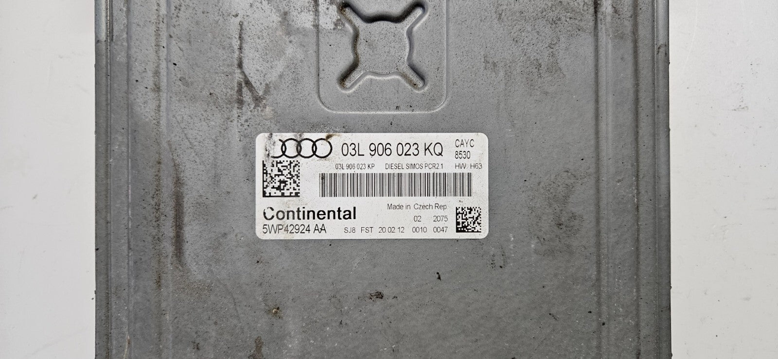 Audi Motorsteuergerät Steuergerät 03L906023KQ 5WP42924AA SIMOS PCR2.1 ♻️