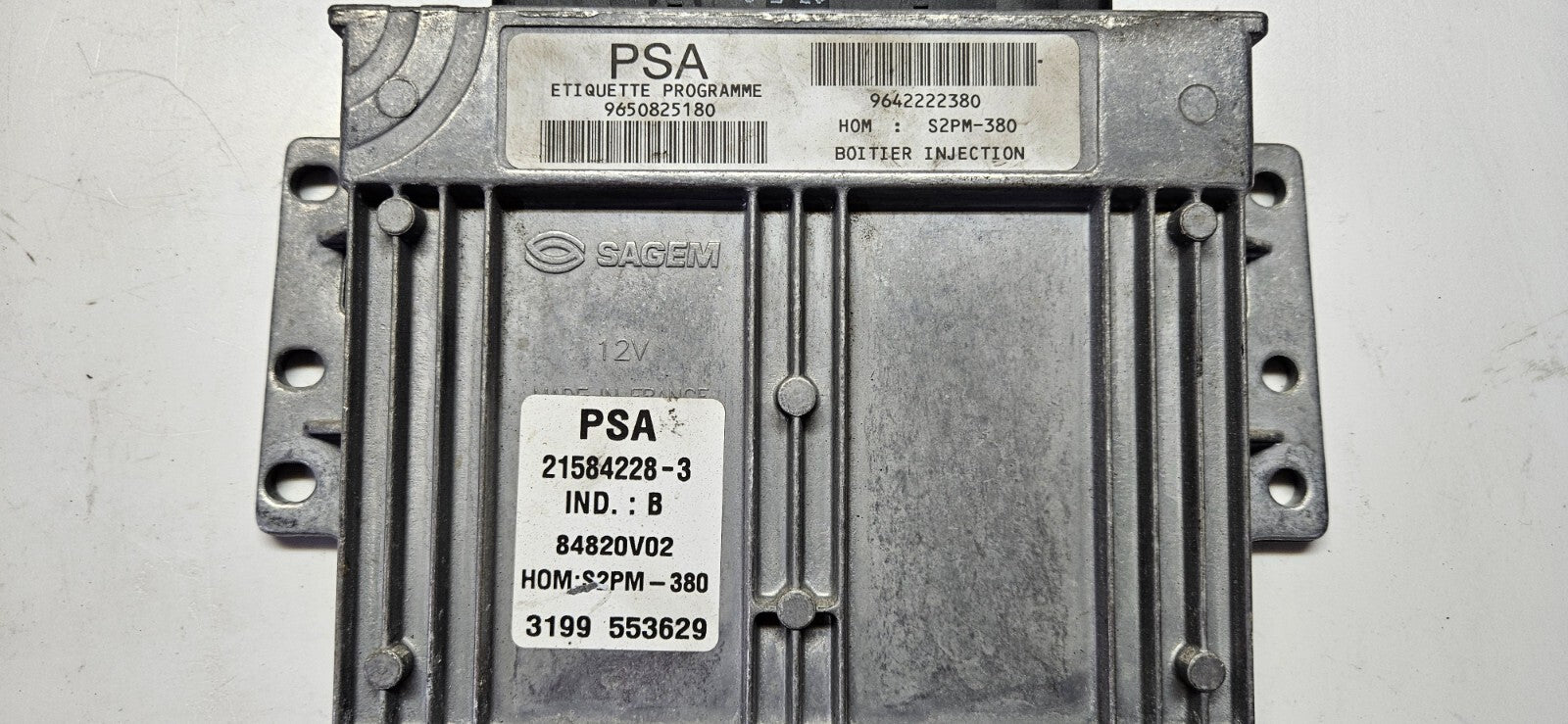Peugeot Citroen Motorsteuergerät Steuergerät 9642222380 9650825180 PLUG & PLAY