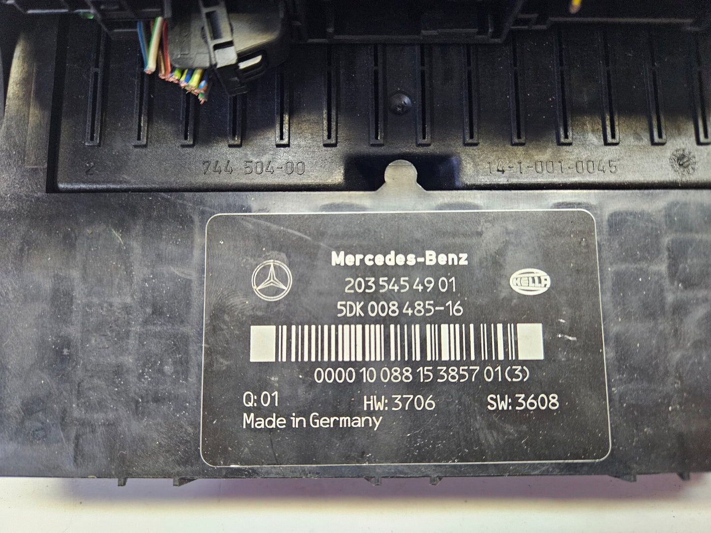 Mercedes C W203 SAM Steuergerät Sicherungskasten 2035454901 5DK008485-16 ♻️
