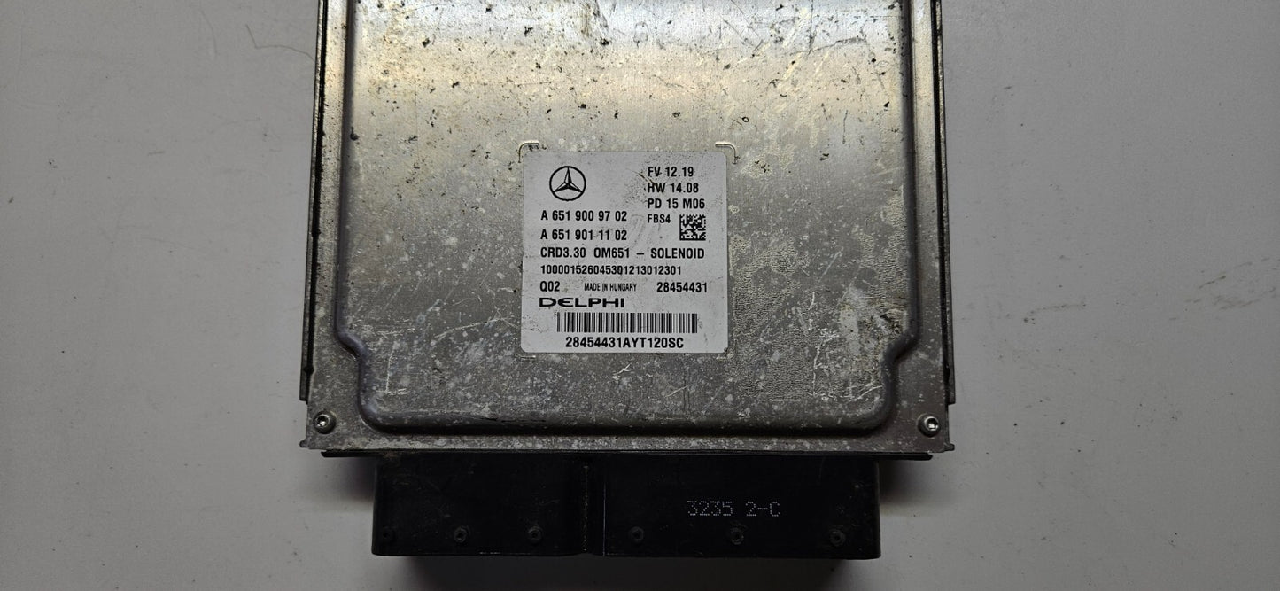 Mercedes Motorsteuergerät Steuergerät A 6519009702 A 6519011102 ♻️