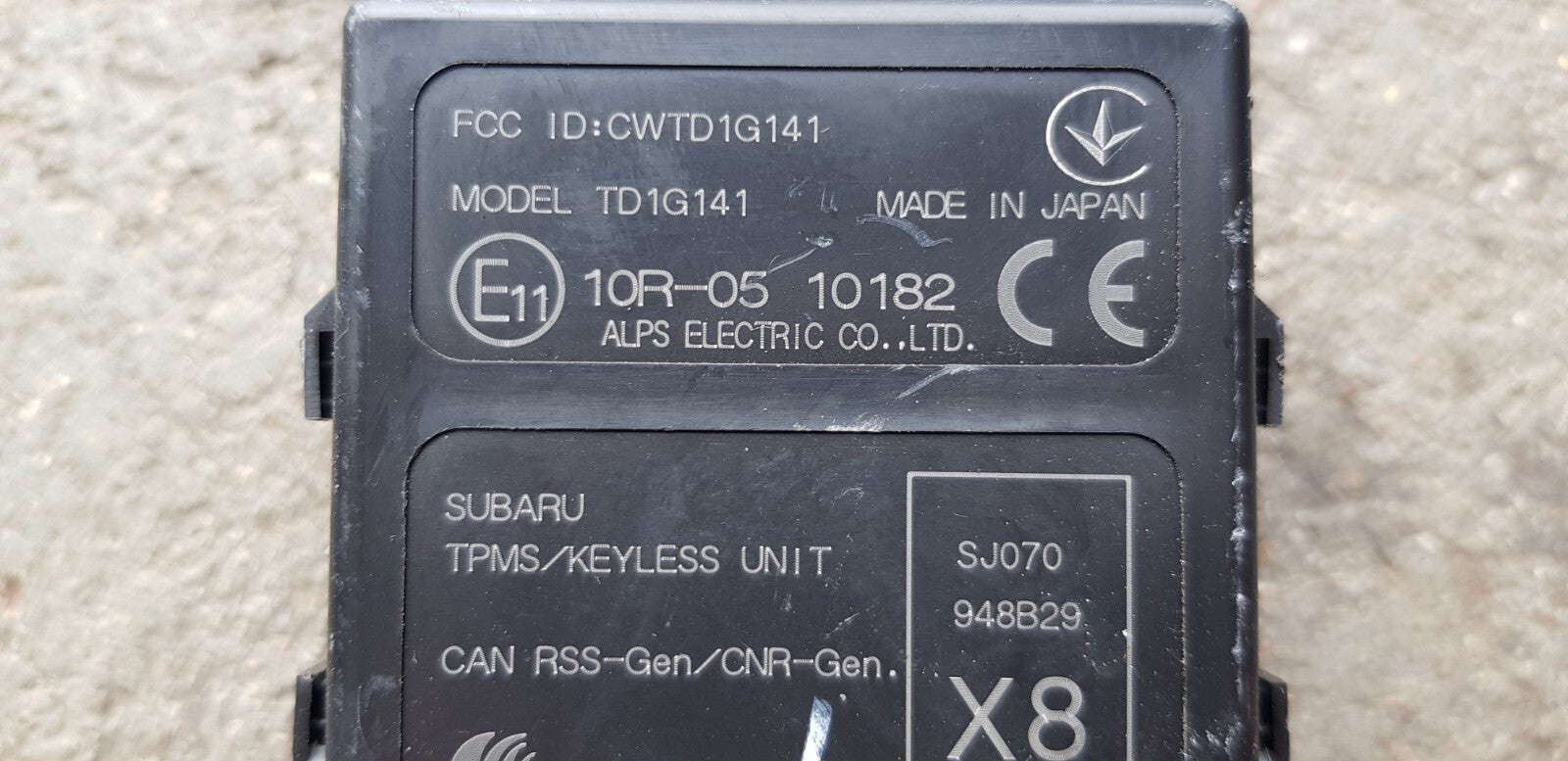 Subaru Forester Keyless Steuergerät CWTD1G141