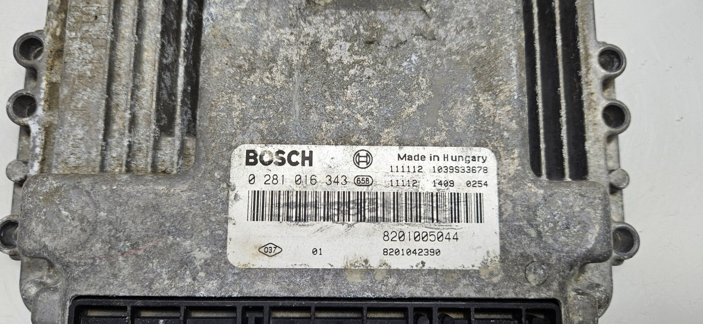Suzuki Grand Vitara Motorsteuergerät Steuergerät 0281016343 8201005044 ♻️