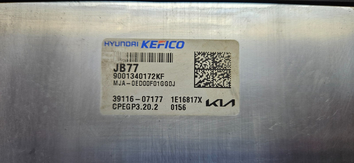 Hyundai Kia Motorsteuergerät Steuergerät 39116-07177 9001340172KF ♻️