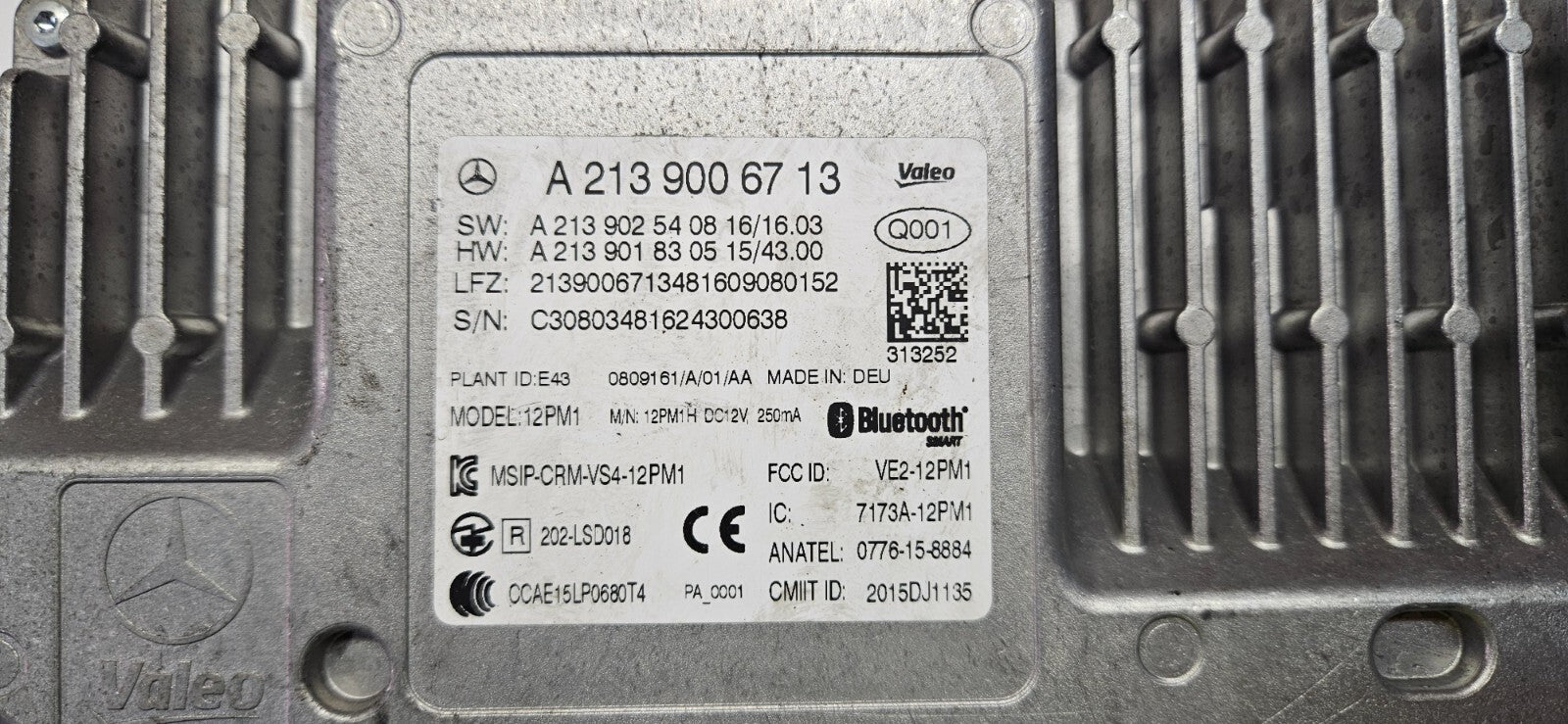 Mercedes W213 Einparkassistent Steuergerät A 2139006713 A 2139018305 ♻️