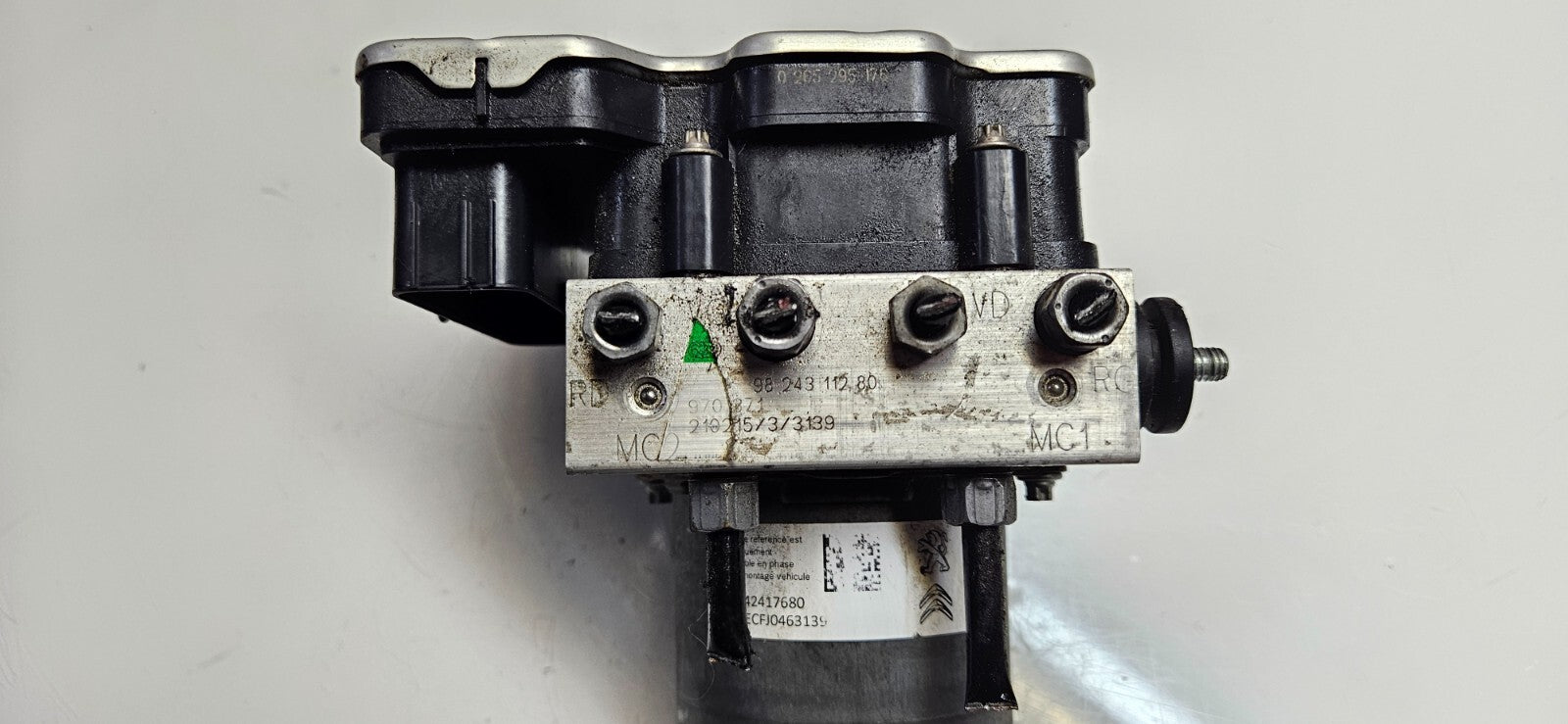 Opel Corsa Autom ABS Hydraulikblock Steuergerät 9842417680 9824311280 0265956557