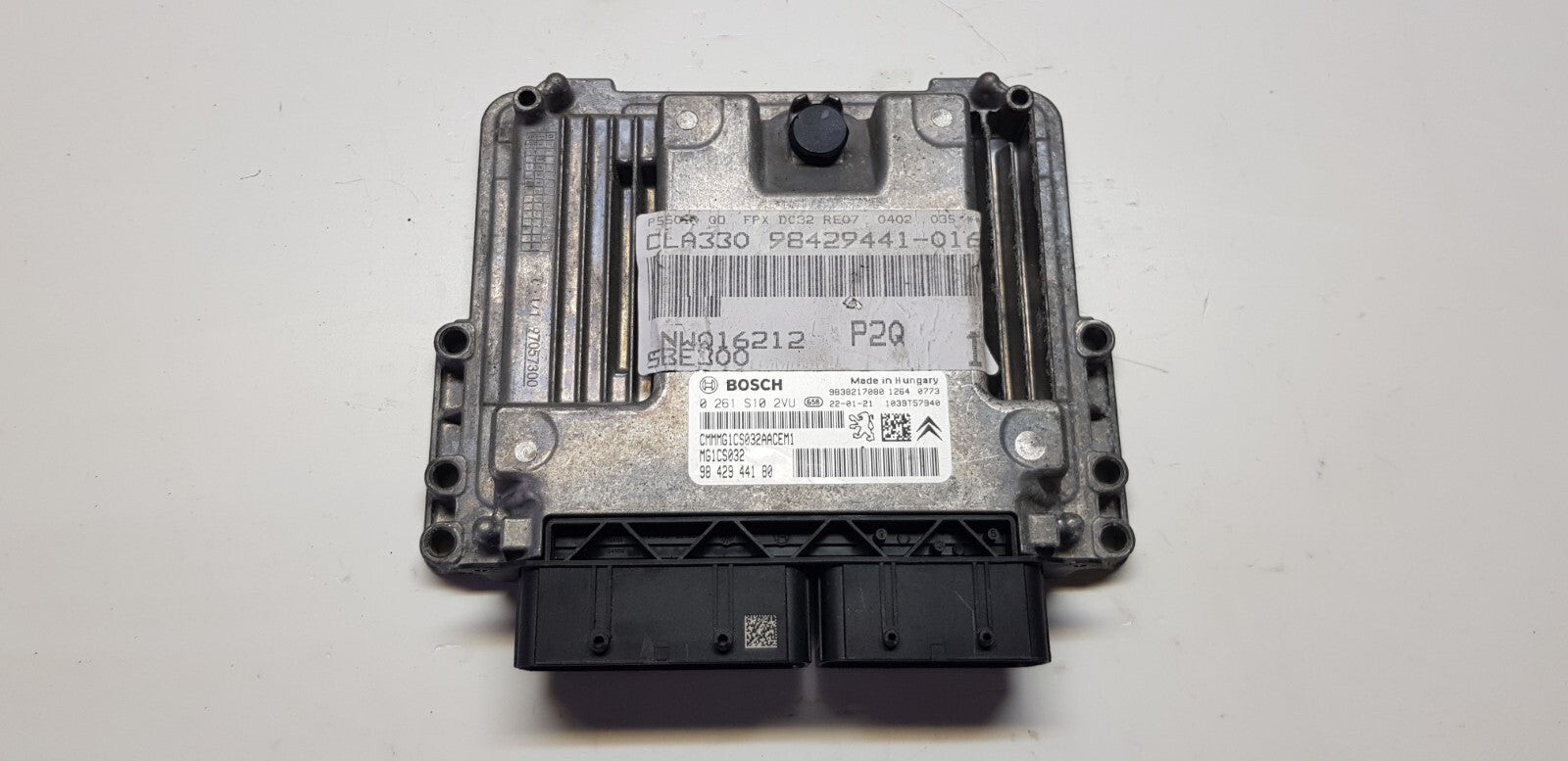 Opel Schaltg. Motorsteuergerät Steuergerät 0261S102VU 9842944180