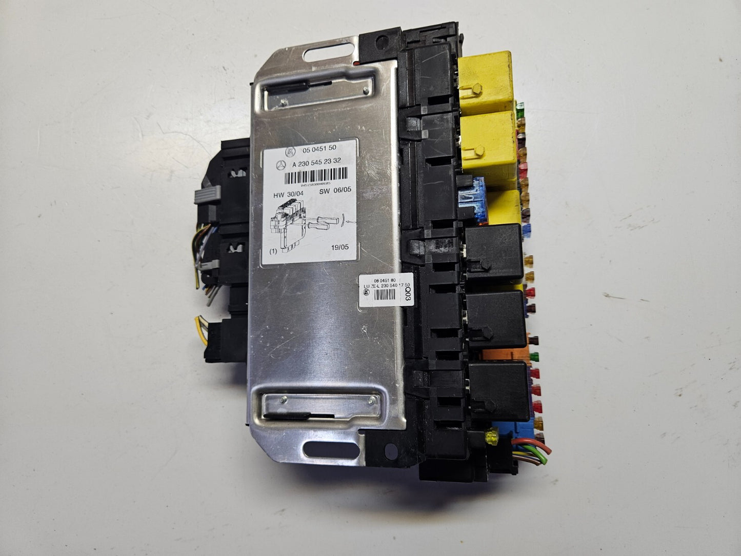 Mercedes SL R230 SAM Steuergerät Sicherungskasten A 2305452332 HW 30/04 ♻️