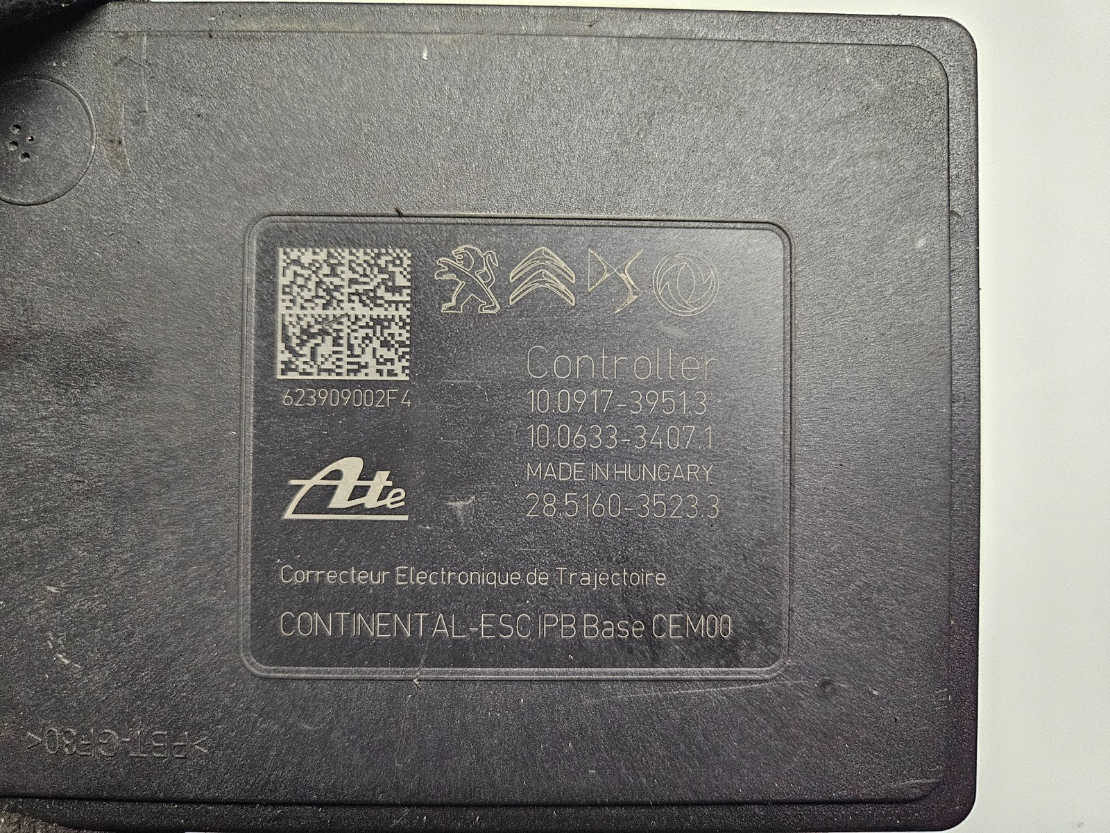 Citroen C4 ABS Hydraulikblock Pumpe Steuergerät 9846124980 10.0917-3951.3 ♻️