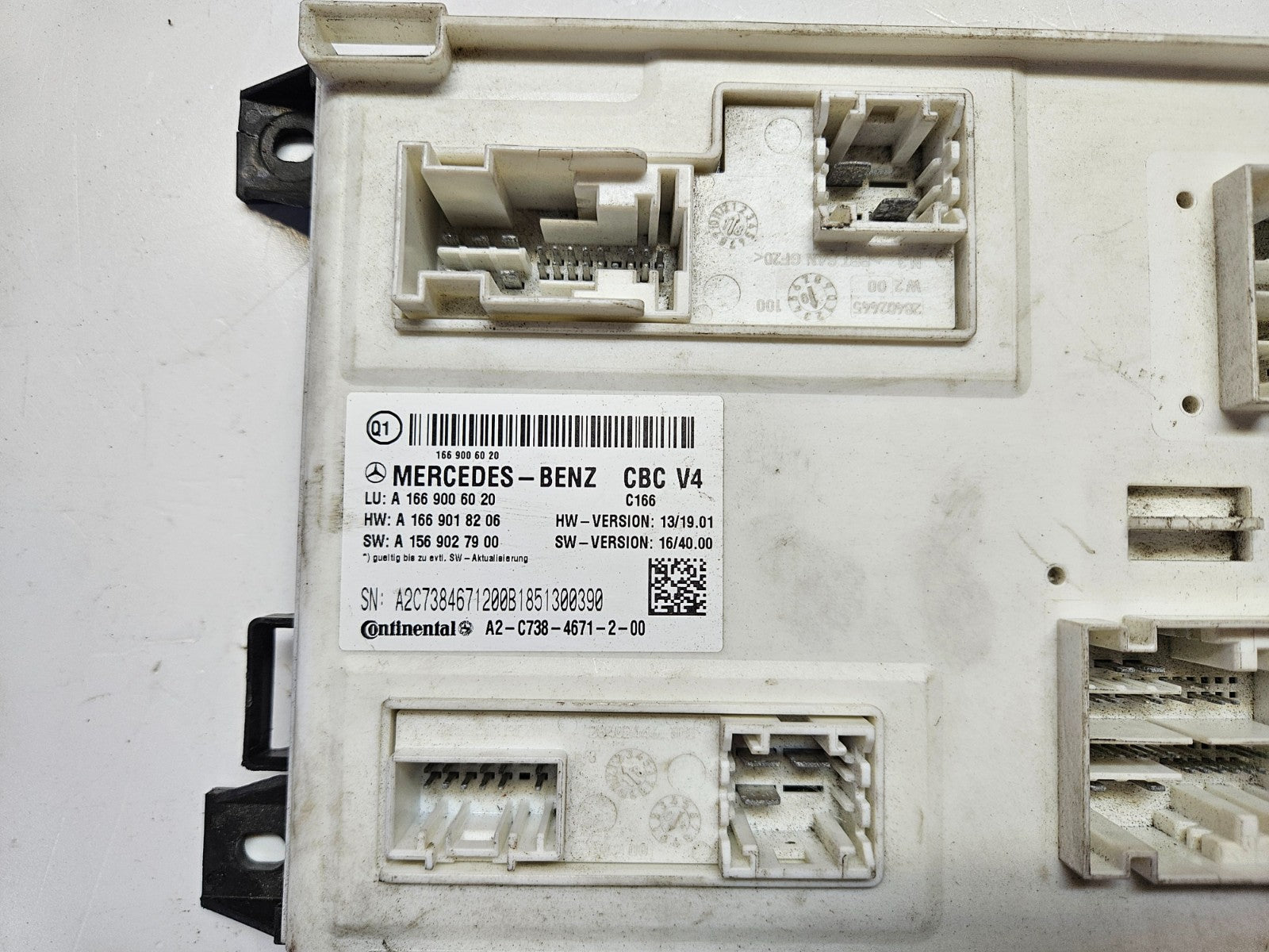 Mercedes ML GLE SAM Steuergerät A 1669006020 A 1669018206 ♻️