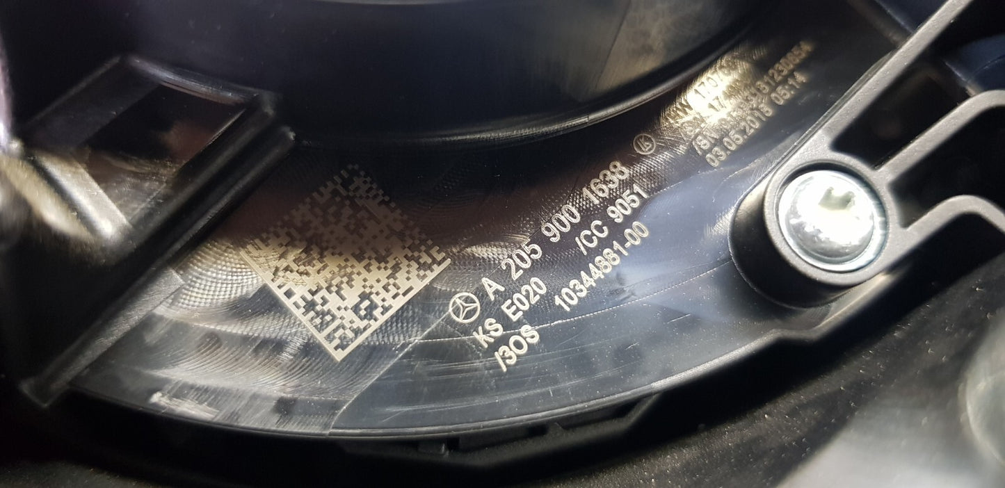 Mercedes W205 Kombischalter Blinker Wischerschalter Schleifring A 2059001638