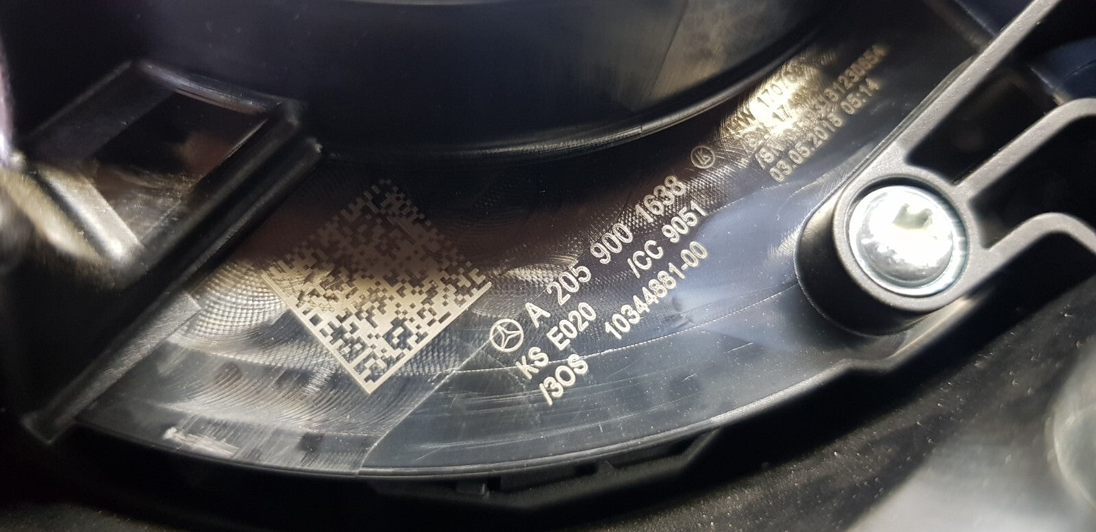 Mercedes W205 Kombischalter Blinker Wischerschalter Schleifring A 2059001638