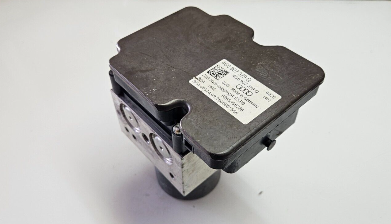 Audi ABS Hydraulikblock Pumpe Steuergerät 4G0907379Q 4G0614517AG 0265956226