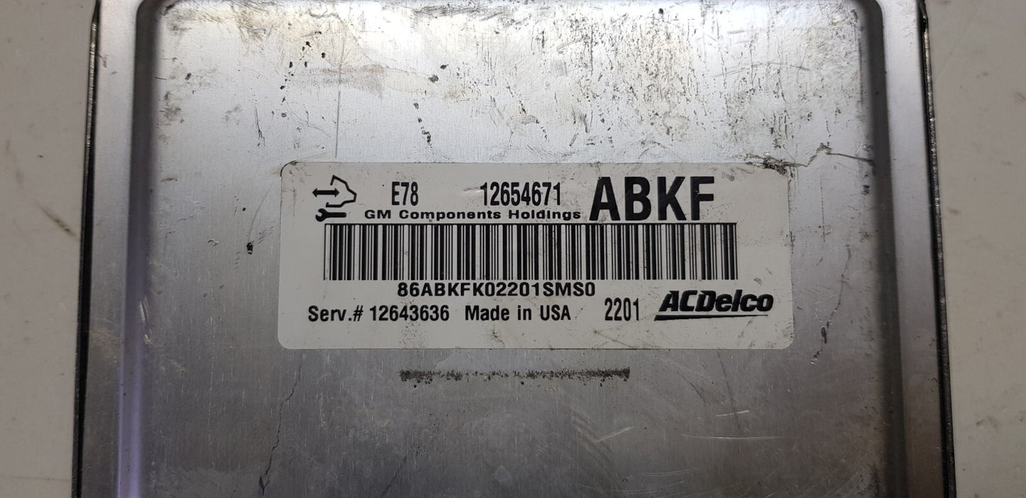 Opel Motorsteuergerät Steuergerät 12654671 ABKF 12643636 PLUG & PLAY