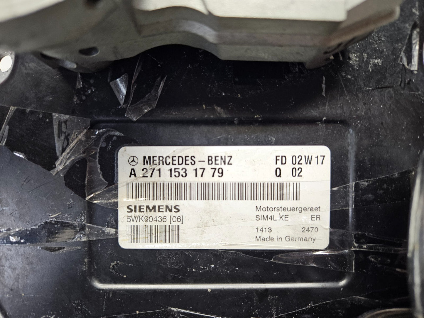 Mercedes Motorsteuergerät mit Wegfahrsperre A 2711531779 5WK90436 ♻️