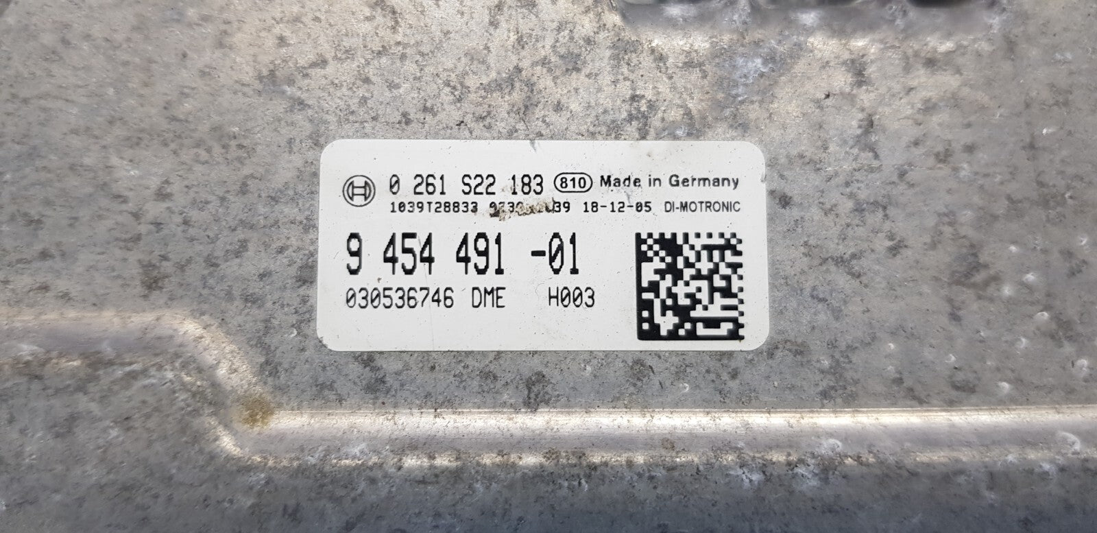 BMW 5er G30 Motorsteuergerät Steuergerät DME 9454491 -01 0261S22183 ♻️
