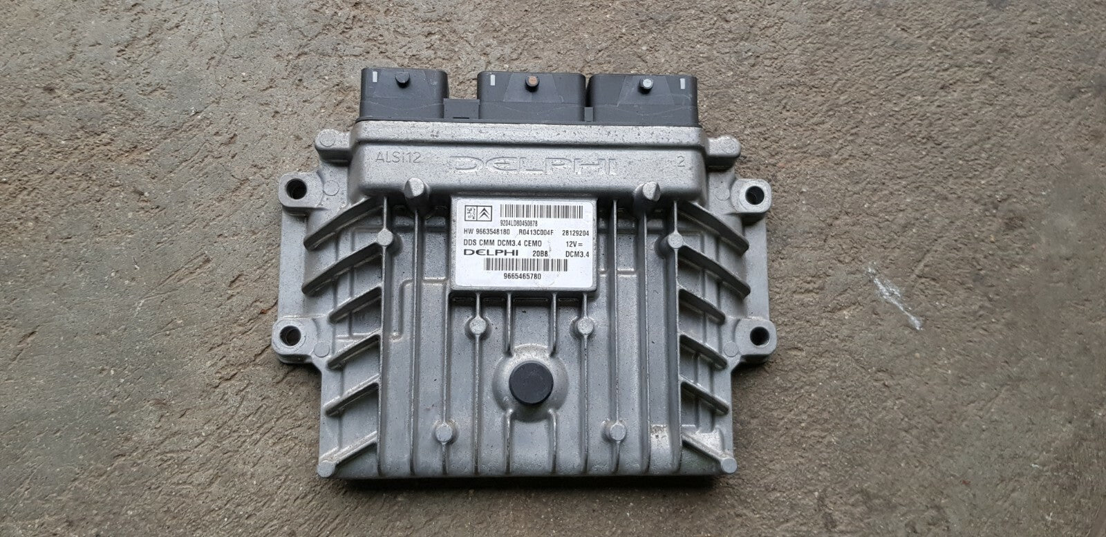 Citroen Peugeot Motorsteuergerät Steuergerät 9665465780 9663548180 PLUG&PLAY