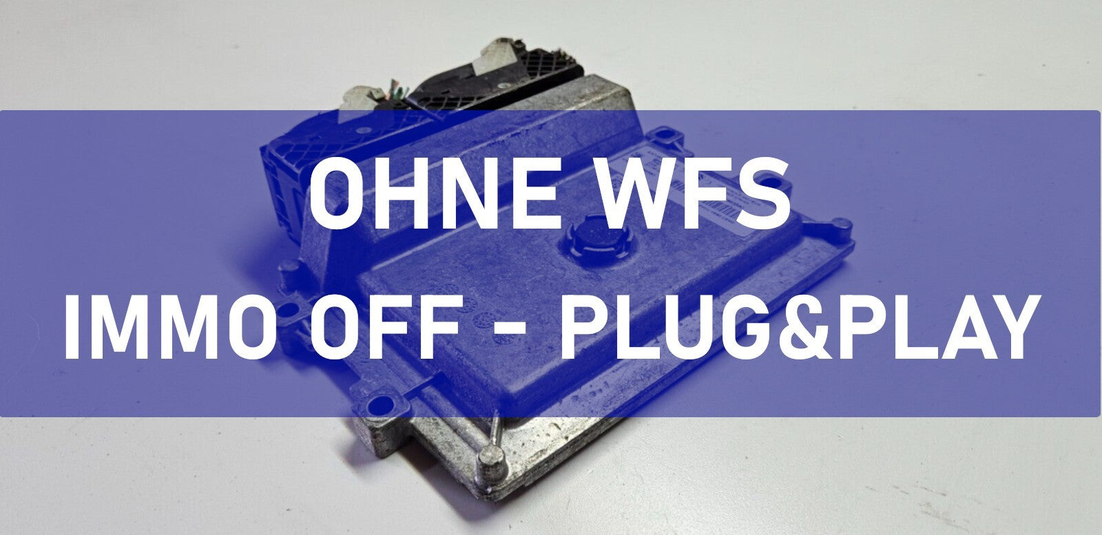Peugeot Citroen Opel Motorsteuergerät Steuergerät 9841863580 9832694580 IMMO OFF