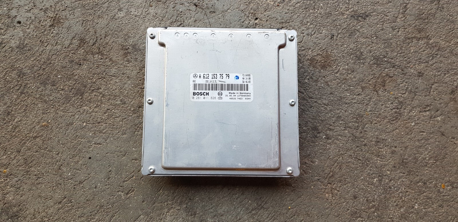 Mercedes Motorsteuergerät Steuergerät A 6121537579 0281011828 PLUG&PLAY