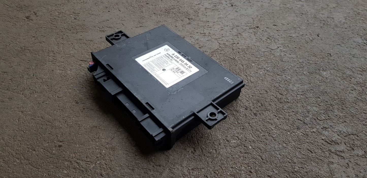 Mercedes R230 Keyless Go Steuergerät A 2305453432 5WK48171