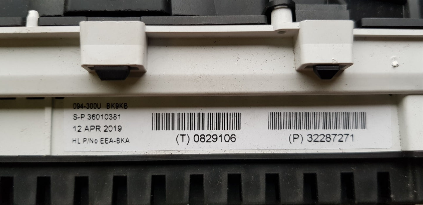 Volvo V40 Kombiinstrument Tachometer P32287271 T0829106