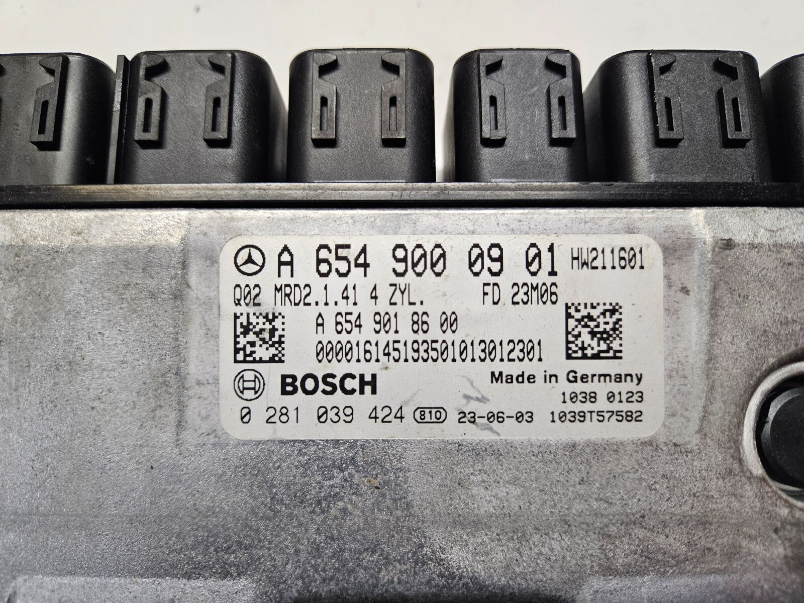 Mercedes W213 Motorsteuergerät Steuergerät A 6549000901 0281039424 MRD2.1.41 ♻️