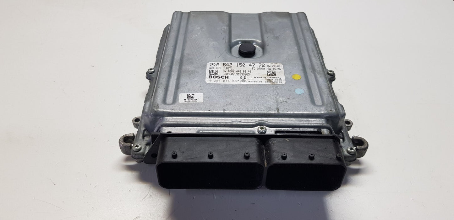 Mercedes W221 Motorsteuergerät Steuergerät A 6421504772 0281014337