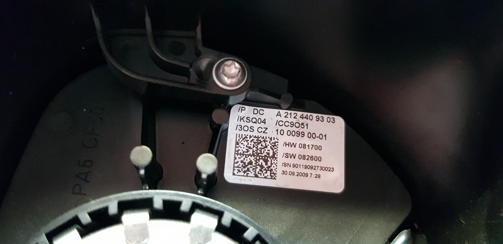 Mercedes W212 Kombischalter Blinker Wischerschalter Schleifring A 2124409303