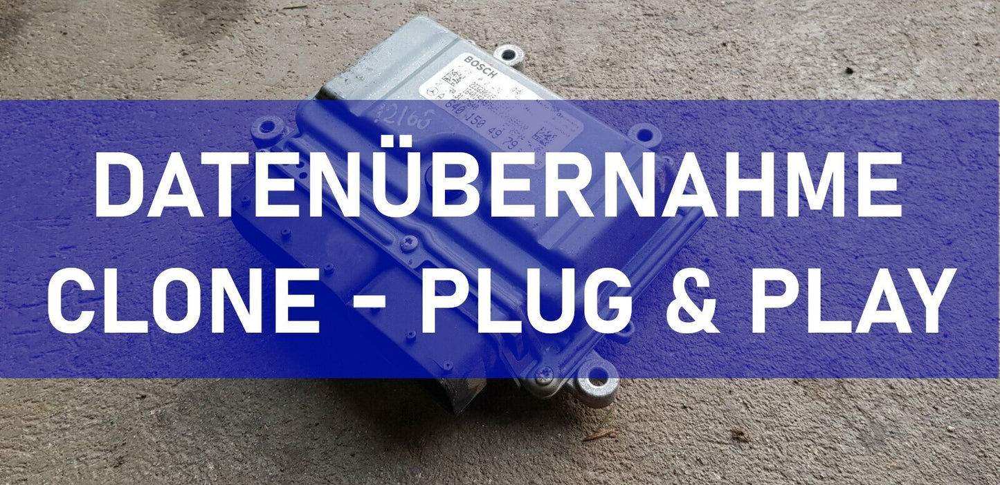 Mercedes W169 Motorsteuergerät Steuergerät A 6401504979 0281012432 PLUG&PLAY