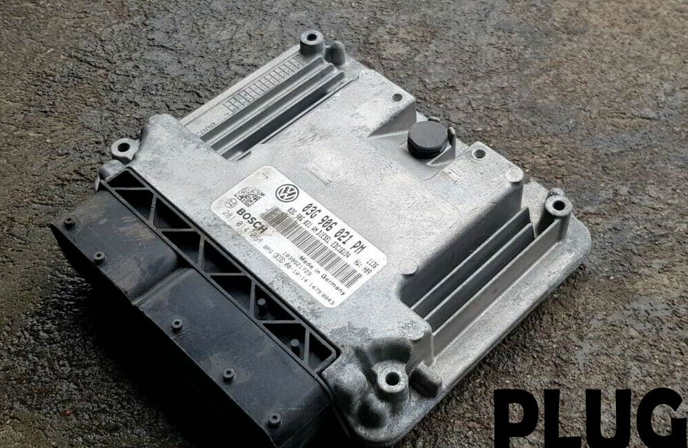 VW Golf Motorsteuergerät Steuergerät 03G906021PM 0281014061 mit PIN CODE