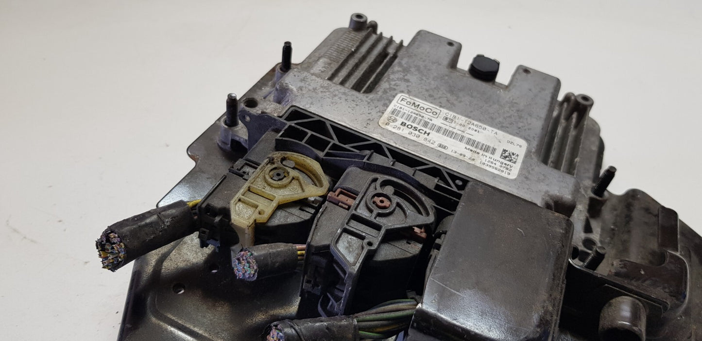 Ford Motorsteuergerät Steuergerät C1B1-12A650-TA 0281030842 ♻️