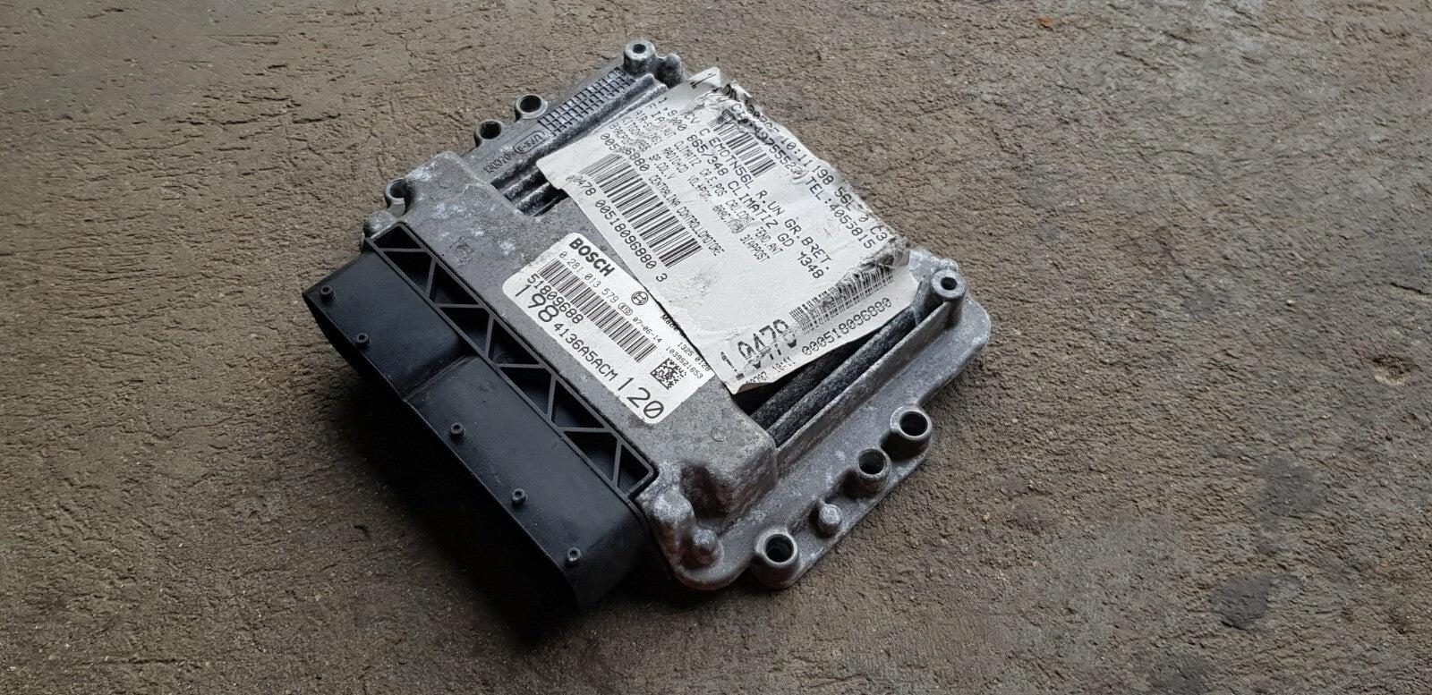 Fiat Motorsteuergerät Steuergerät 0281013579 51809688 PLUG&PLAY