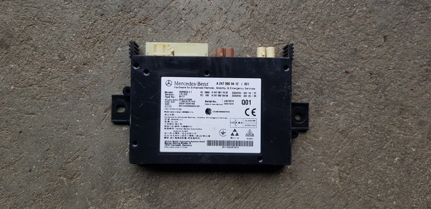 Mercedes Hermes Steuergerät A 2479009412 A 2479017002