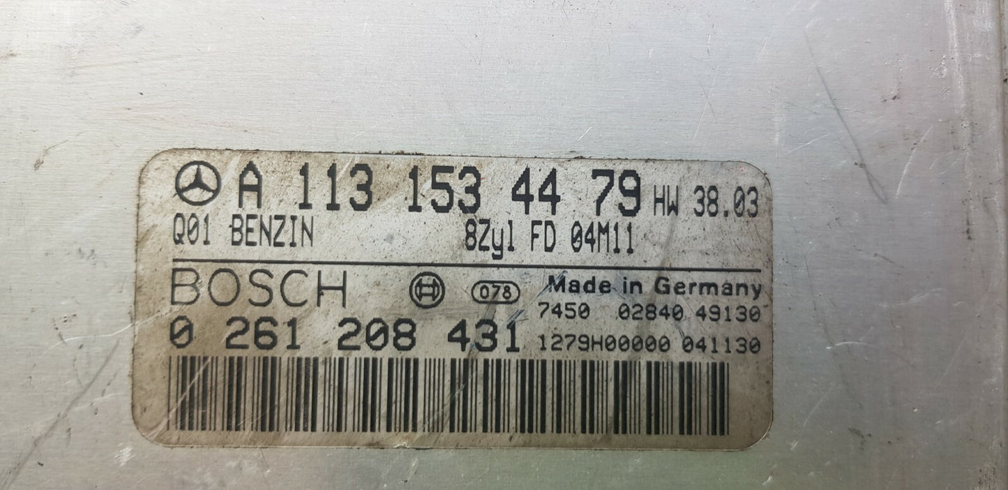 Mercedes Motorsteuergerät Steuergerät A 1131534479 0261208431 PLUG&PLAY