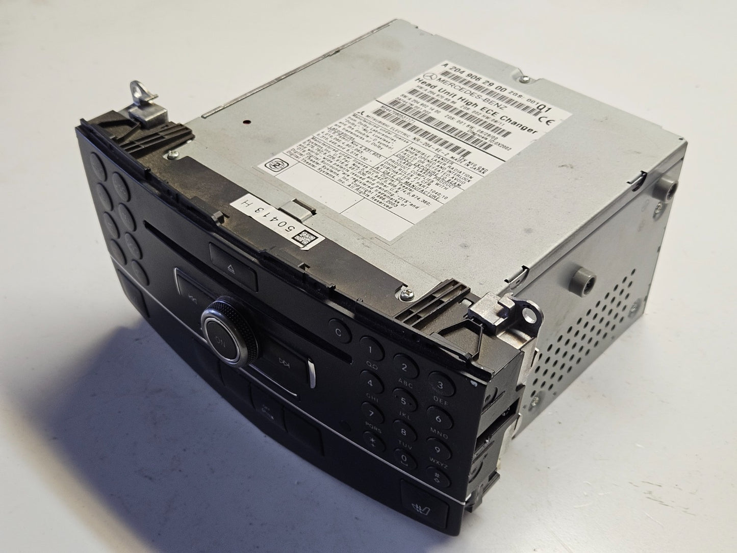 Mercedes C W204 Headunit Navigationssystem Radio A 2049062900 mit PIN Code ♻️