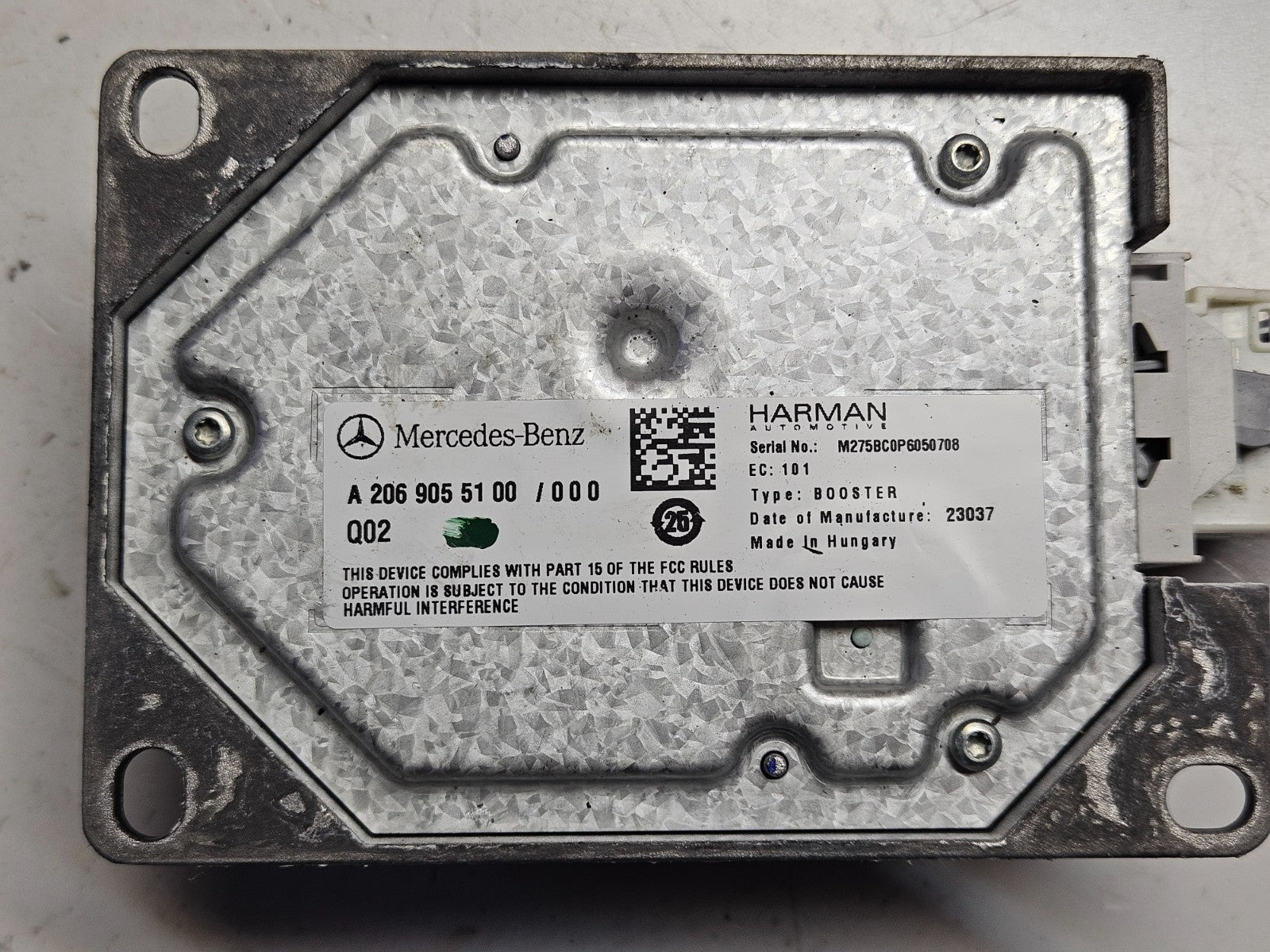 Mercedes Harman Verstärker Steuergerät A 2069055100 ♻️