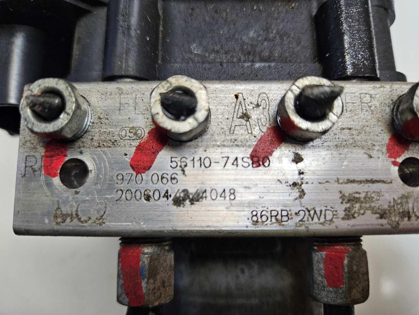 Suzuki ABS Block Pumpe Steuergerät 56110-74SB0 0265956509 86RB 2WD ♻️